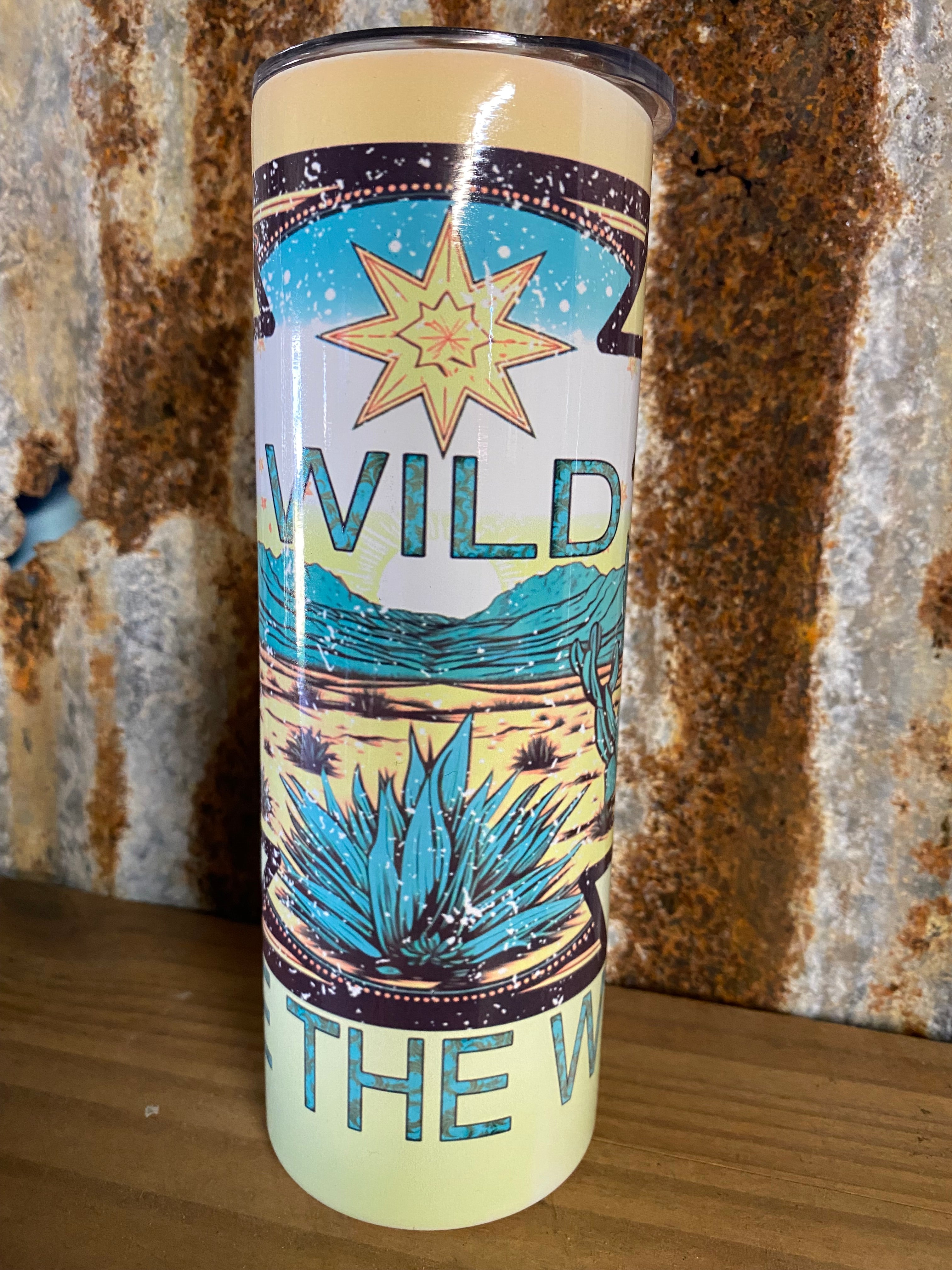 Wild Like the West tumbler